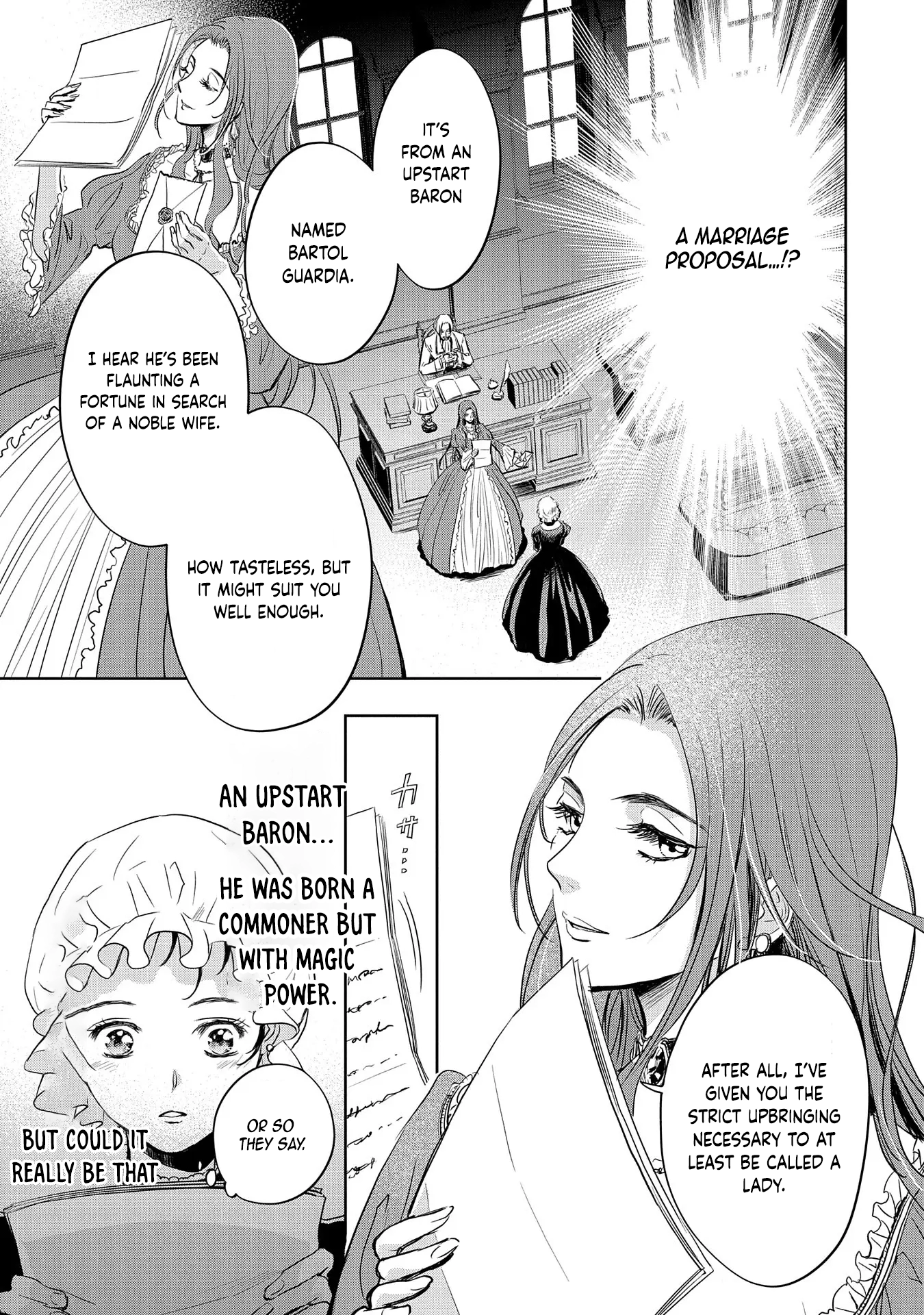 The Illegitimate Bride Sold by Her Father and the Genius Baron She Married Chapter 1 Page 8